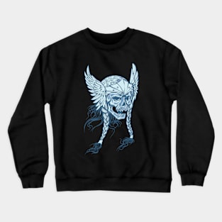 Halloween Valkyrie Skull [HT] Crewneck Sweatshirt